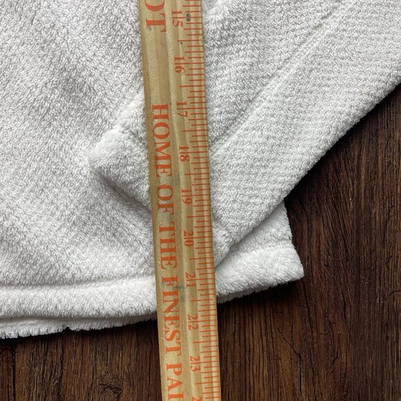 Patagonia Re-Tool 1/4 Snap T Fleece Pullover Cream Ivory Bone White Fluffy Small - Picture 6 of 6